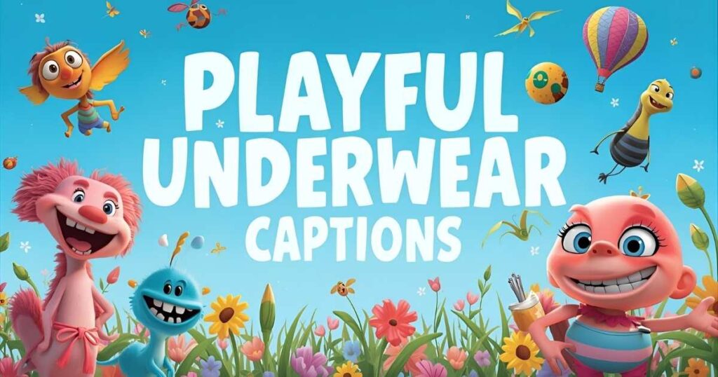 PLAYFUL UNDERWEAR CAPTIONS