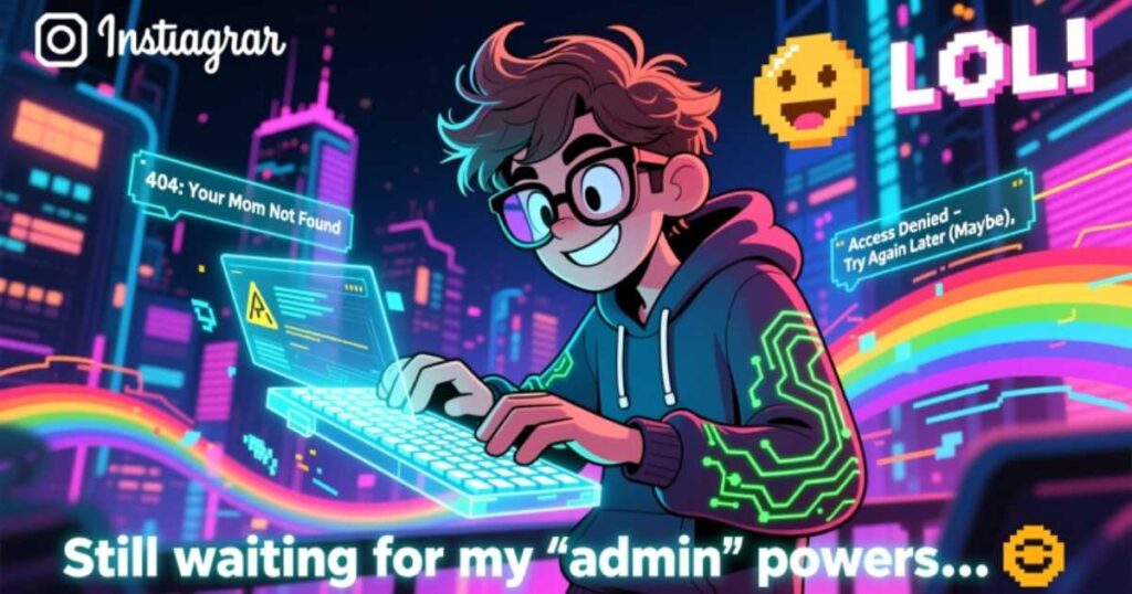 Funny Hacker Instagram Captions