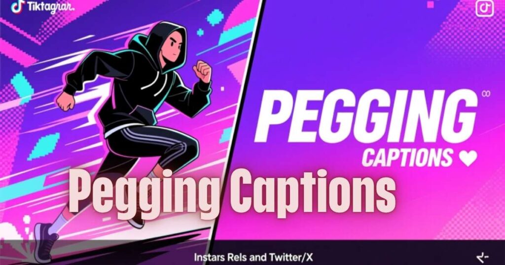 PEGGING CAPTIONS FOR SOCIAL MEDIA
