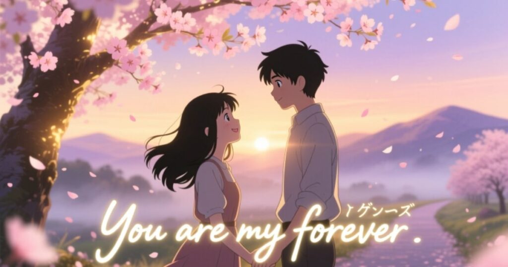 Romantic Anime Captions