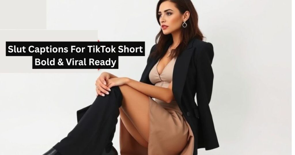 Slut Captions For TikTok Short Bold & Viral Ready