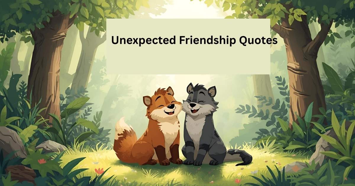 300+ Best Unexpected Friendship Quotes & Captions